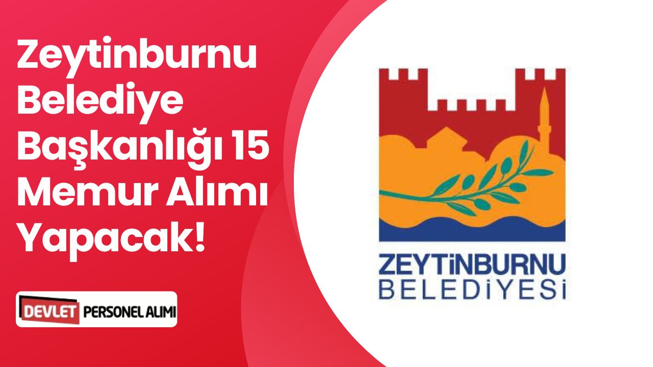 Zeytinburnu Belediyesi Mühendis ve Tekniker Alımı Yapacak! Başvurular Şubat Ayında