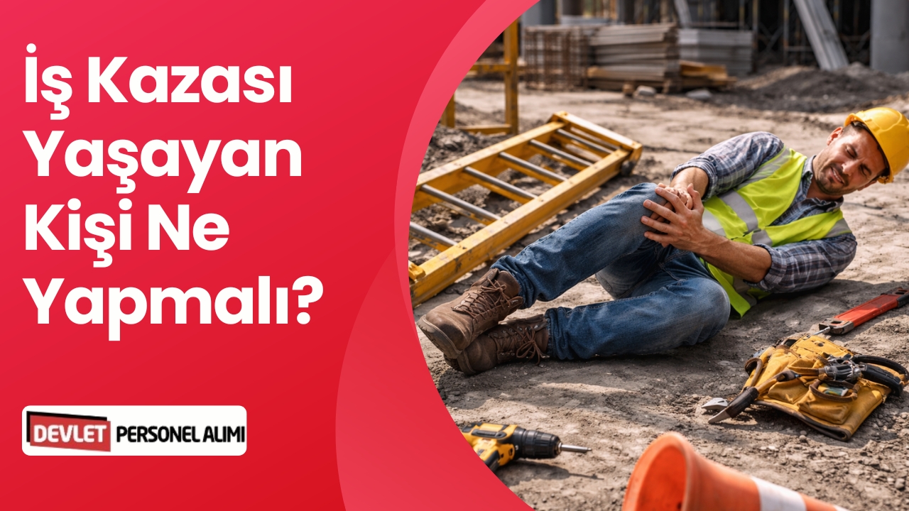 İş Kazası Yaşayan Kişi Ne Yapmalı?