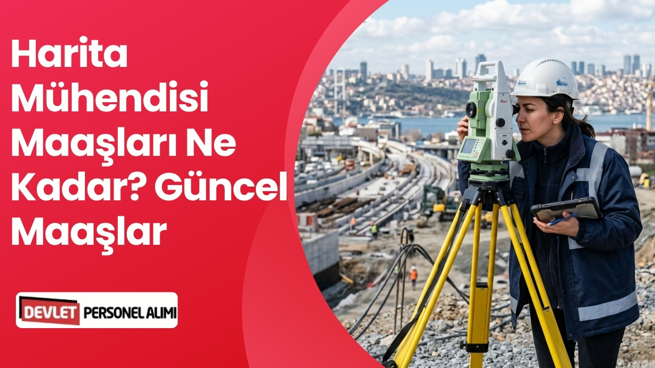 Harita Mühendisi Maaşları Ne Kadar? Güncel Maaşlar