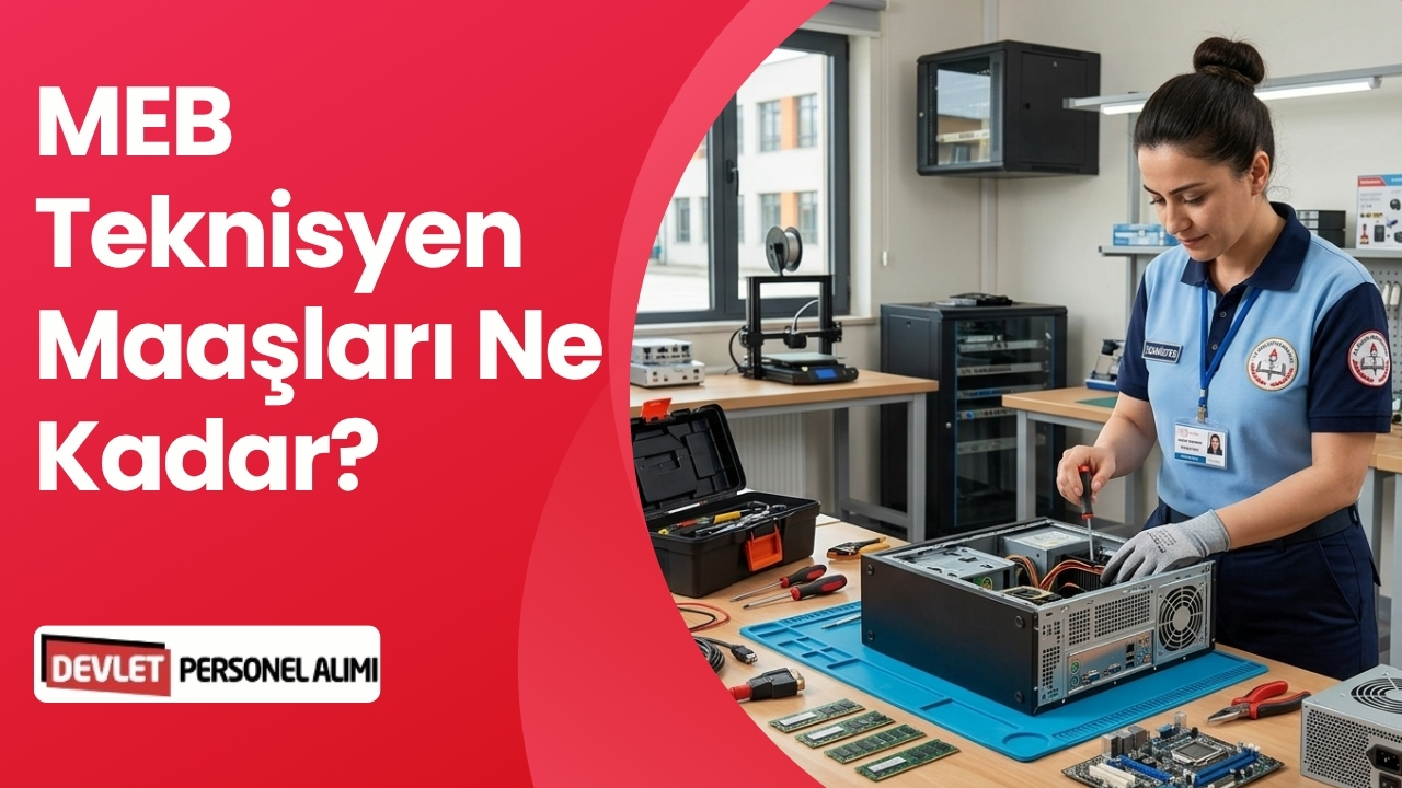 MEB Teknisyen Maaşları Ne Kadar?