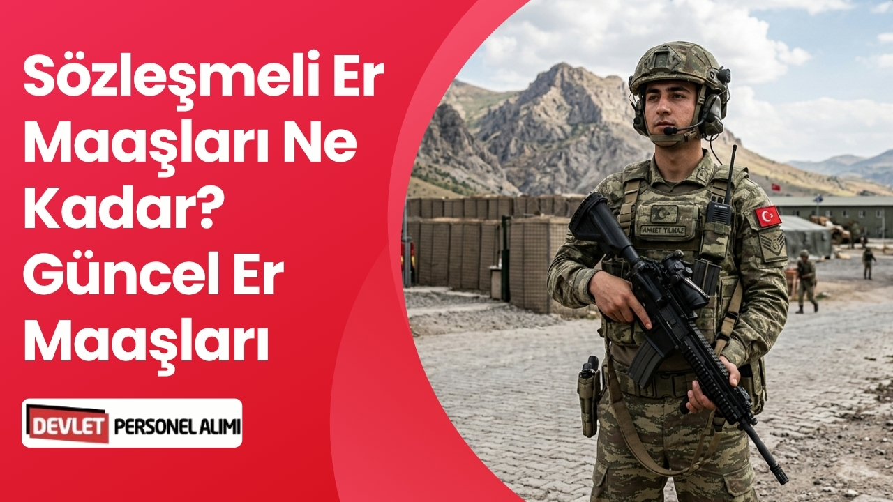 Sözleşmeli Er Maaşları Ne Kadar? Güncel Er Maaşları