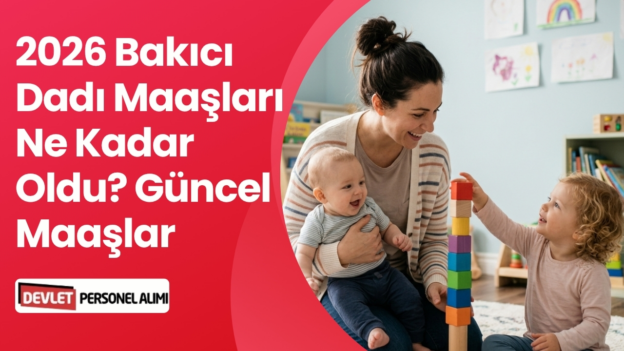 2026 Bakıcı Dadı Maaşları Ne Kadar Oldu? Güncel Maaşlar