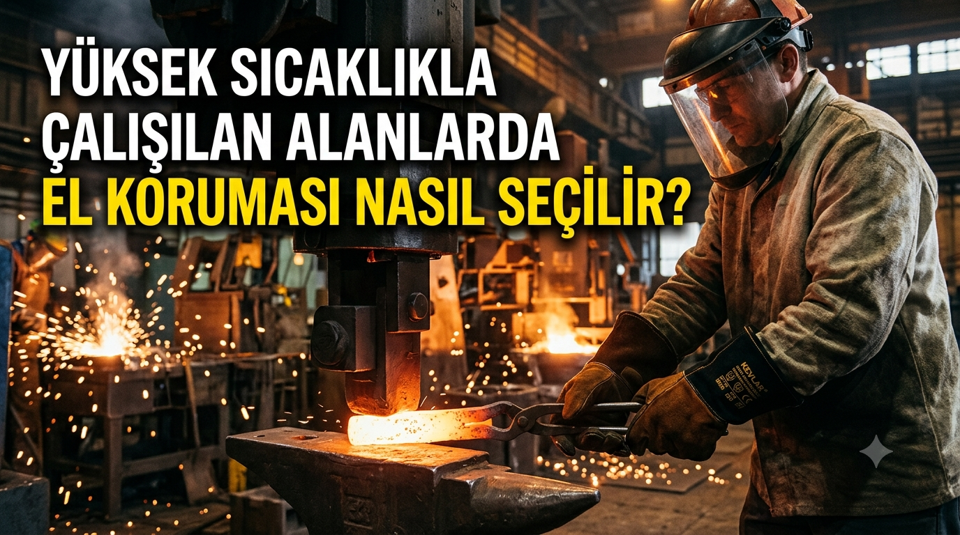 Yüksek sıcaklıkla çalışılan alanlarda el koruması nasıl seçilir?