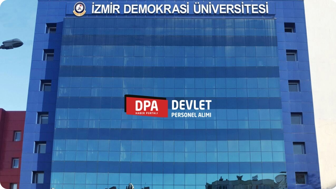 İzmir Demokrasi – 7 SÖZLEŞMELİ PERSONEL ALACAK