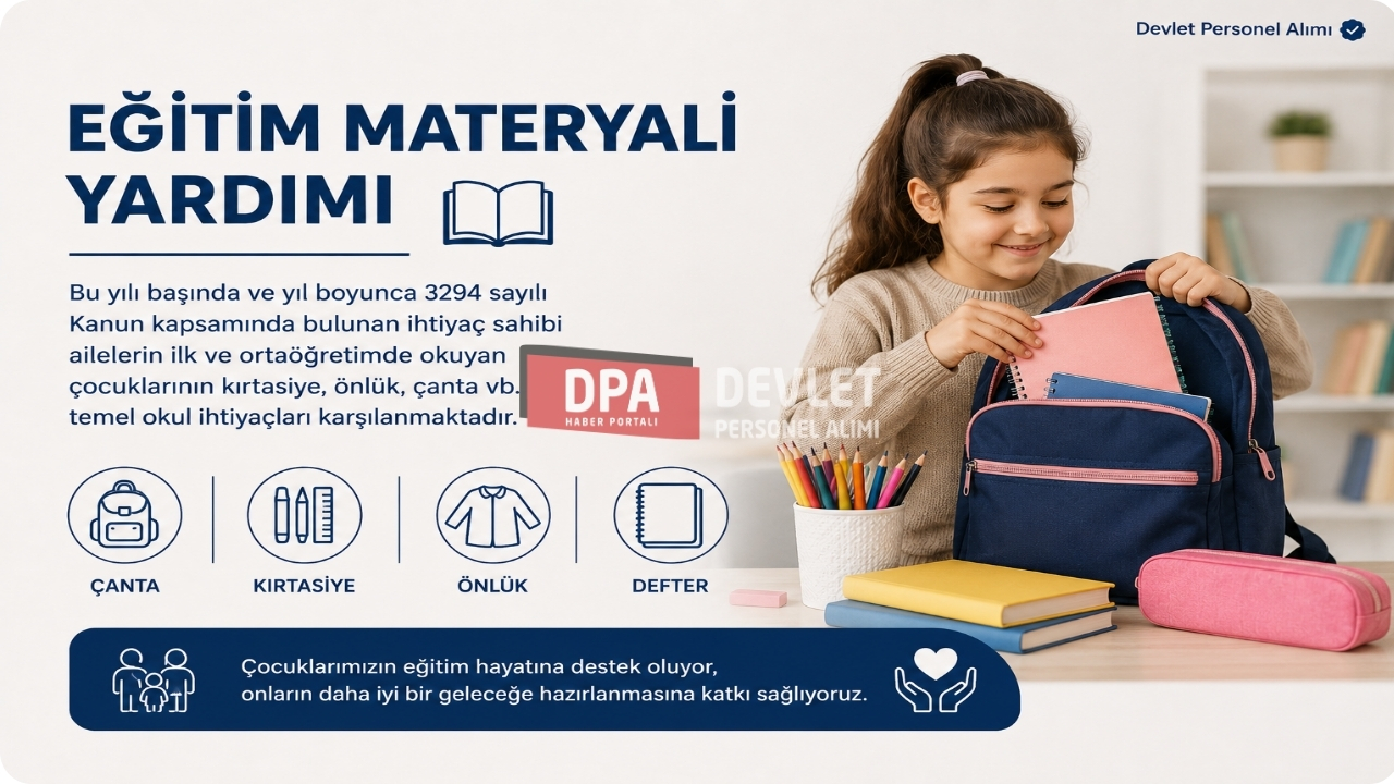 Eğitim Materyali Yardımı