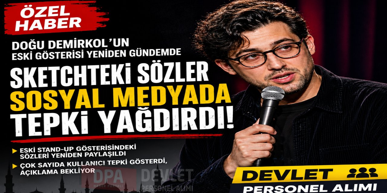 Doğu Demirkol'un Eski Stand-Up Gösterisi Sosyal Medyada Tepki Çekti