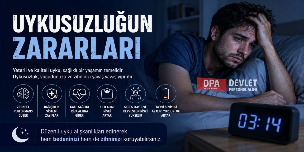 Uykusuzluğun Zararları Neler?