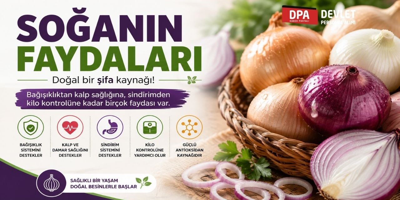 Soğanın Faydaları Nelerdir?