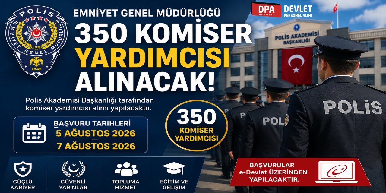 Emniyet Personel Alım İlanı 2026 | Şartlar