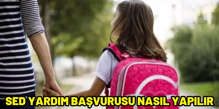 SED Yardım Başvurusu Nasıl Yapılır? Başvuru Formu ve Şartları