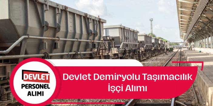Devlet Demiryolları Taşımacılık A.Ş. 103 Daimi İşçi Alımı Yapacak!