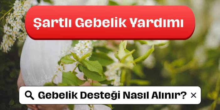 Şartlı Gebelik Yardımı Nasıl Alınır? Şartlı Gebelik Yardımı Ne Kadar?