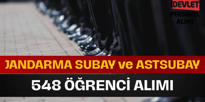 JSGA Jandarma Subay ve Astsubay Alımı Yapacak! İşte Başvuru Şartları ve Tüm Detaylar