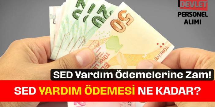 SED Yardım Ödemeleri Artırıldı! Kim Ne Kadar Alacak?